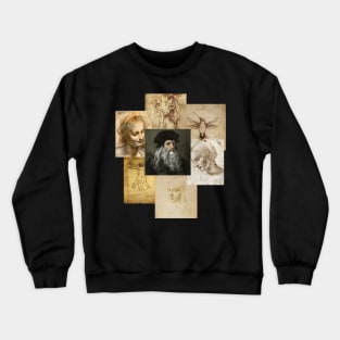 Leonardo Da Vinci Art Crewneck Sweatshirt